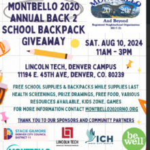 Montbello 2020 Back to School and Wellness Fair- Saturday, August 10 Image