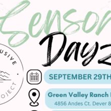 Sensory Dayz Poster