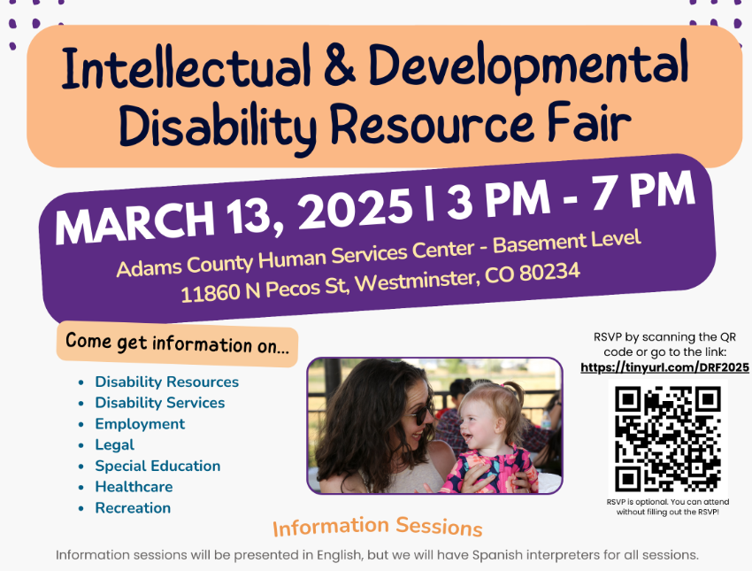 Arc of Adams Intellectual and Developmental Disability Resource Fair- Thursday, March 13